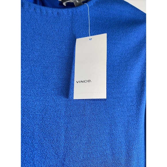 Vince Royal Blue Sleeveless Sheath Tank Dress Women's Size Small New With Tags! - Picture 2 of 9